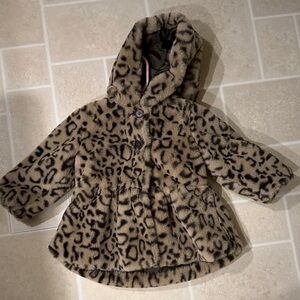 Leopard Print Kids Jacket